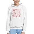 Romance Book Tropes Graphic Youth Hoodie