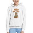 SHHH Happens Librarian Cat Books Library Graphic Youth Hoodie SHHH Happens Librarian Cat Books Library Graphic Youth Hoodie