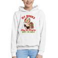 Smut Reader Christmas My Books May Be Naughty But I'm Nice Graphic Youth Hoodie