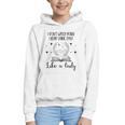 Smutty Book Lovers Romantasy Dark Fairy Tales Romance Reader I Dont Watch Porn Small Grey Graphic Youth Hoodie