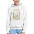 Tale As Old As Time Rose Candle And Book Graphic Youth Hoodie