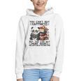 Teacher Bookworm Book Lover Panda Reading Book Librarian Tee Graphic Youth Hoodie