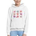 Things I Do On Valentines's Day Book Lover Candy Heart Graphic Youth Hoodie