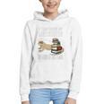 Tiny Dinosaur Read Books & Pet My Bearded Dragon Lover Premium Tri-Blend Graphic Youth Hoodie
