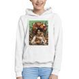 History Month Black Afro Girl Women Book Lovers Floral Graphic Youth Hoodie History Month Black Afro Girl Women Book Lovers Floral Graphic Youth Hoodie
