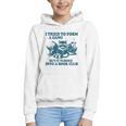 I Tried To Form A Gang But It Turned Into A Book-Club Reader Premium Tri-Blend Graphic Youth Hoodie