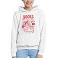 Valentines Book Lover Romance Books Are My Love Language Graphic Youth Hoodie