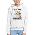 Vintage I Read Past My Bedtime Cute Sleeping Bear Book Lover Graphic Youth Hoodie Vintage I Read Past My Bedtime Cute Sleeping Bear Book Lover Graphic Youth Hoodie
