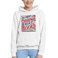 All I Want For Christmas Is More Books Teacher Xmas Holiday Graphic Youth Hoodie