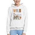 Wild About Reading Book Reader Book Nerd Book Reading Lover Premium Tri-Blend Graphic Youth Hoodie