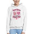 Women's Book Lover Read Your Heart Out Teacher Kids Valentines Graphic Youth Hoodie