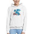 In A World Full Of Bookworms Be A Book Dragon Graphic Youth Hoodie