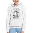 Writer Novelist Book Poetry Author Skeleton Tarot Card Graphic Youth Hoodie Writer Novelist Book Poetry Author Skeleton Tarot Card Graphic Youth Hoodie
