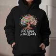100th Day Of School Books Tree Reading Graphic Youth Hoodie