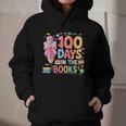 100th Day Of School Teacher Floral 100 Days In The Books Graphic Youth Hoodie 100th Day Of School Teacher Floral 100 Days In The Books Graphic Youth Hoodie