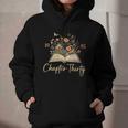 1995 Chapter Thirty 30th Birthday Wildflower Book 30 Yrs Old Graphic Youth Hoodie
