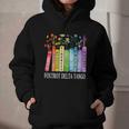 8647 Foxtrots Tangos Deltas Book Flower Resist Book Lovers Graphic Youth Hoodie