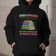 Abibliophobia Book Lovers Graphic Graphic Youth Hoodie