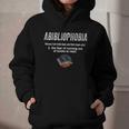 Abibliophobia Pupil Reading Bookworm Tees Reader Graphic Youth Hoodie