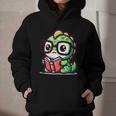 Adorable Book Lover Iguana With Reading Glasses Cute Graphic Youth Hoodie