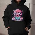 Adorable Book Lover Octopus With Reading Glasses Cute Graphic Youth Hoodie Adorable Book Lover Octopus With Reading Glasses Cute Graphic Youth Hoodie