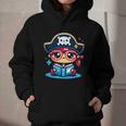 Adorable Book Lover Pirate With Reading Glasses Cute Graphic Youth Hoodie Adorable Book Lover Pirate With Reading Glasses Cute Graphic Youth Hoodie