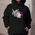 Asexual Book Lover LGBT Reading Pride Ace Flag Daisy Graphic Youth Hoodie
