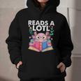 Axolotl Books Readsalotl Reading Bookworm Boys Girls Graphic Youth Hoodie Axolotl Books Readsalotl Reading Bookworm Boys Girls Graphic Youth Hoodie