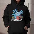 Axolotl Read Book Kawaii Reading Books For Men Women Graphic Youth Hoodie