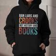Ban Liars And Crooks Not History And Books Graphic Youth Hoodie