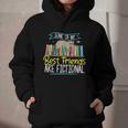 Some Of My Best Friends Are Fictional Book Lover Bookworm Graphic Youth Hoodie
