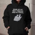Some Of My Best Friends Are Fictional Book Lover Nerd Graphic Youth Hoodie