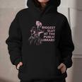 Biggest Slut At The Public Library Reading Book Club Graphic Youth Hoodie
