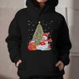 Book Christmas Tree Bookworm Gingerbread Man Snowman Reading Graphic Youth Hoodie Book Christmas Tree Bookworm Gingerbread Man Snowman Reading Graphic Youth Hoodie