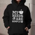 Book Coffee Dog Book My Needs Are Simple Men Women Kids Graphic Youth Hoodie Book Coffee Dog Book My Needs Are Simple Men Women Kids Graphic Youth Hoodie