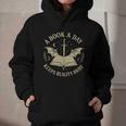 A Book A Day Keeps Reality Away Reading Escape Quote Graphic Youth Hoodie