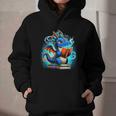 Book Dragon Reading Lover Graphic Youth Hoodie