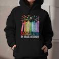 Book Flower Radicalized By Basic Decency Feminist Lgbt Graphic Youth Hoodie