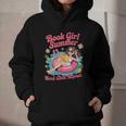 Book Girl Summer Beach Vacation Book Lover Graphic Youth Hoodie Book Girl Summer Beach Vacation Book Lover Graphic Youth Hoodie