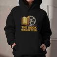 Book Love Scene The Book Was Better Bookworm Vibes Graphic Youth Hoodie