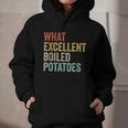 Book Lover Austen Literature What Excellent Boiled Potatoes Graphic Youth Hoodie