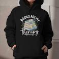 Book Are My Therapy Aesthetic Bookish Reading Graphic Youth Hoodie