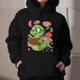 Book Worm Costume World Book Day Cute Kawaii Worm Reading Graphic Youth Hoodie