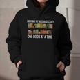 Bookcase Driving My Husband Crazy One Book At A Time Graphic Youth Hoodie