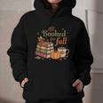 All Booked For Fall Books Coffee Fall Leaves Pumpkins Autumn Graphic Youth Hoodie