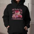 All Booked Valentine's Girly Teacher Coquette Love Graphic Youth Hoodie