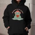 Bookmarks Are For Quitters Frog Reading Book Graphic Graphic Youth Hoodie Bookmarks Are For Quitters Frog Reading Book Graphic Graphic Youth Hoodie