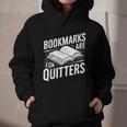 Bookmarks Quote Library Book Reader Graphic Youth Hoodie