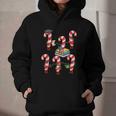 Bookmas Christmas Books Shirt Candy Cane Bookworm Graphic Youth Hoodie