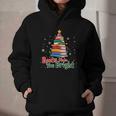 Books Make You Bright Christmas Librarian Book Lover Graphic Youth Hoodie Books Make You Bright Christmas Librarian Book Lover Graphic Youth Hoodie